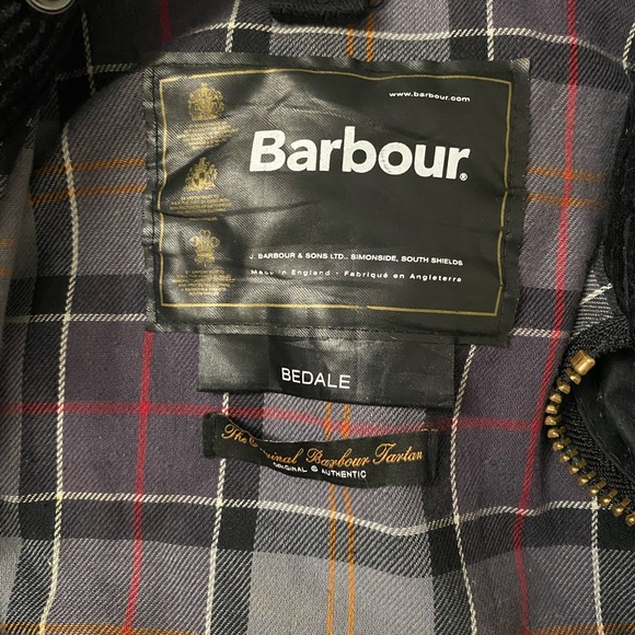 Barbour Men's Black Bedale Jacket - Picture 4 of 8